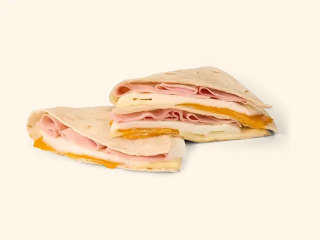 Wawa Egg White & Ham Quesadilla